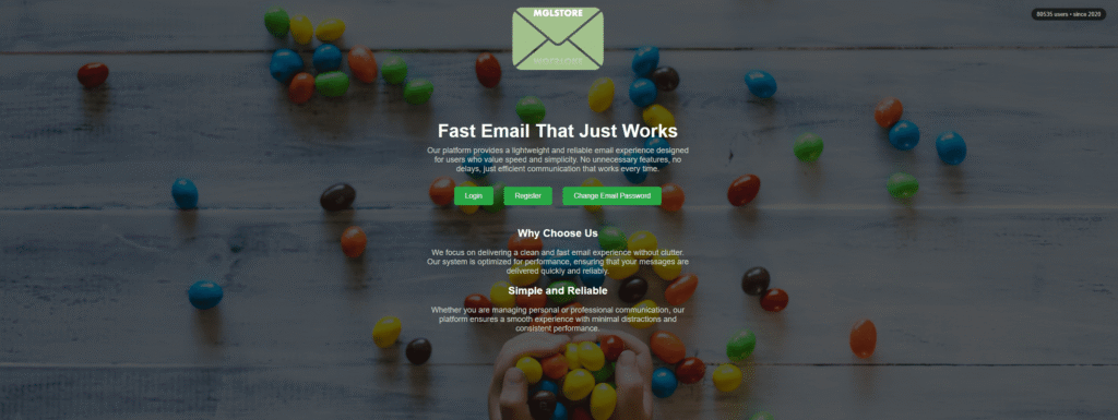 MGL Store - Fast Email that works
